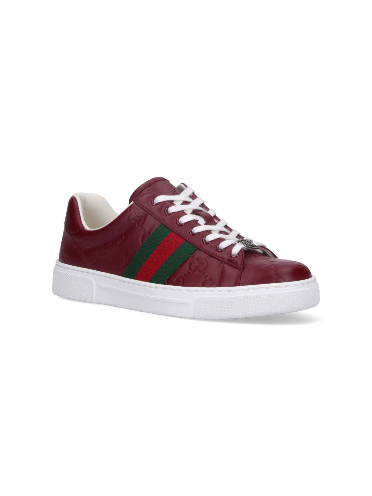 Gucci Sneakers Red Fabric: Viscose