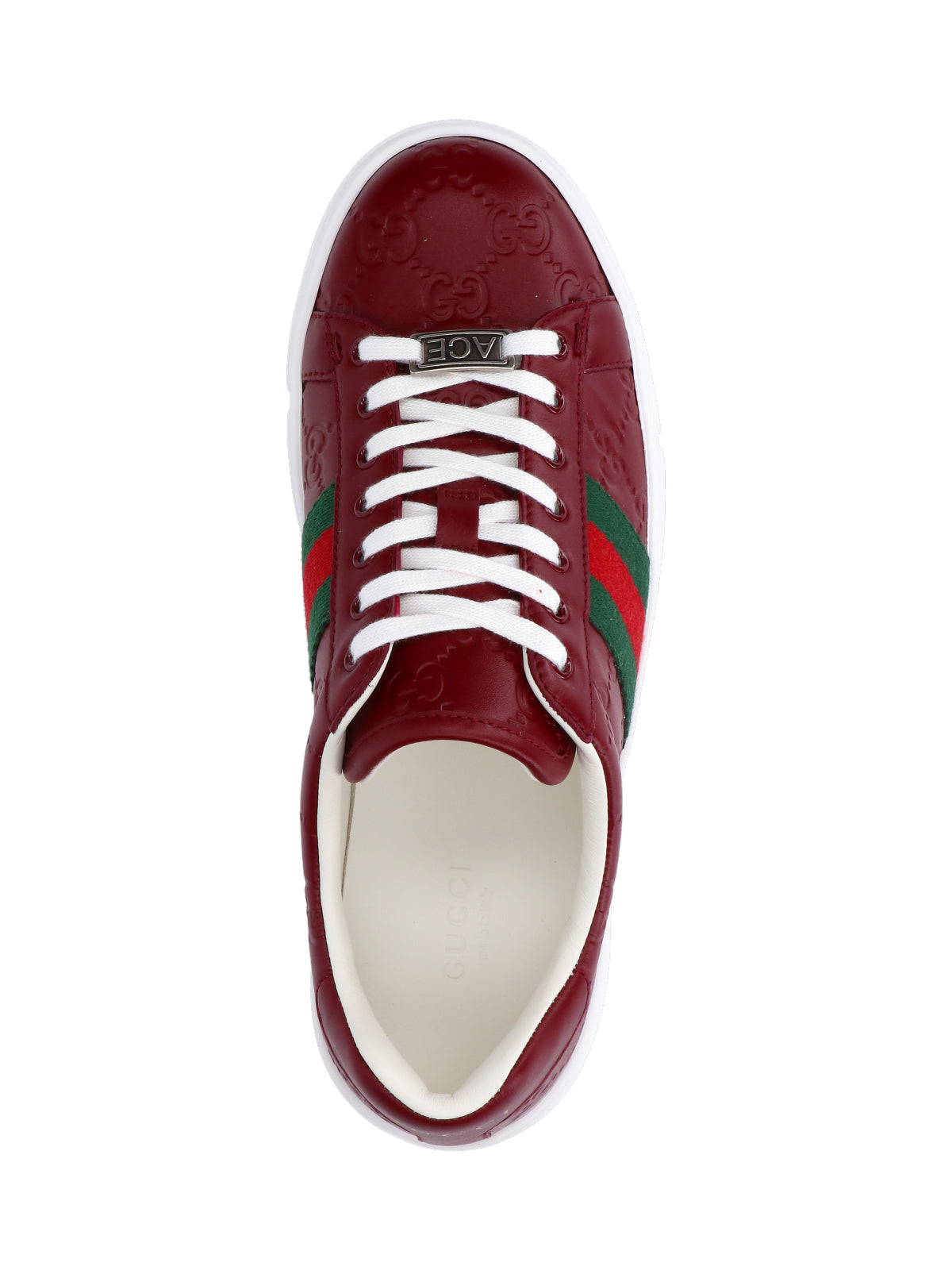 Gucci Sneakers Red Fabric: Viscose