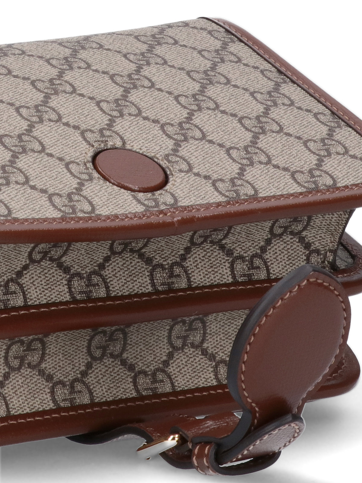 Gucci Bags Beige Fabric: Polyurethane