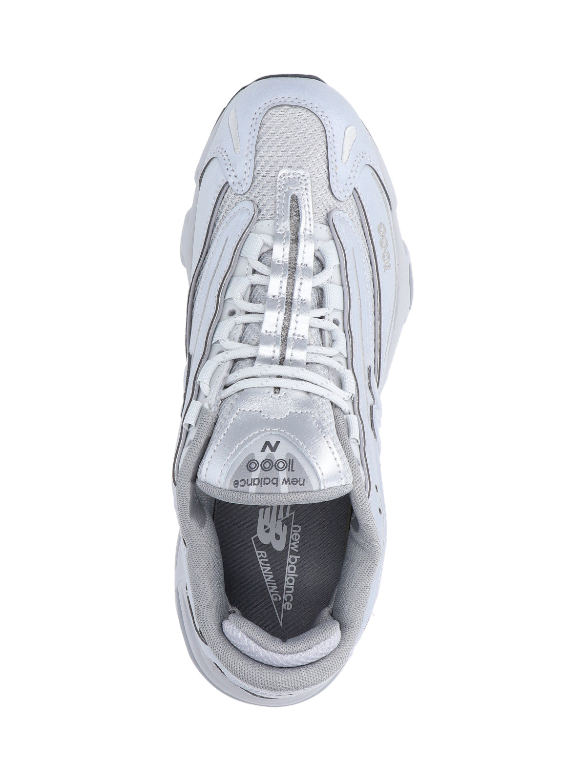 New Balance Sneakers Grey Synthetic Lthr