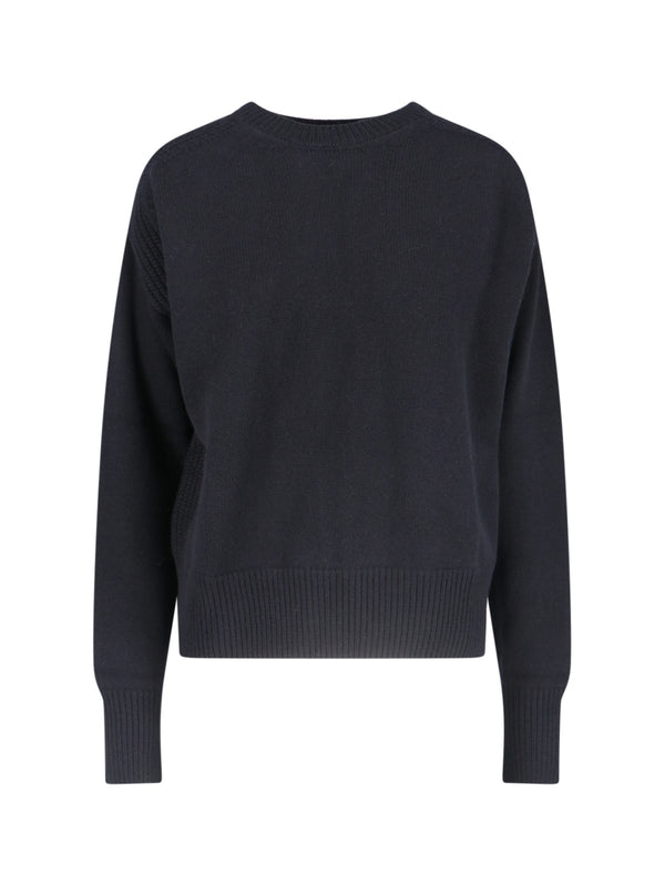 Sa Su Phi 100% Cashmere sweater in black