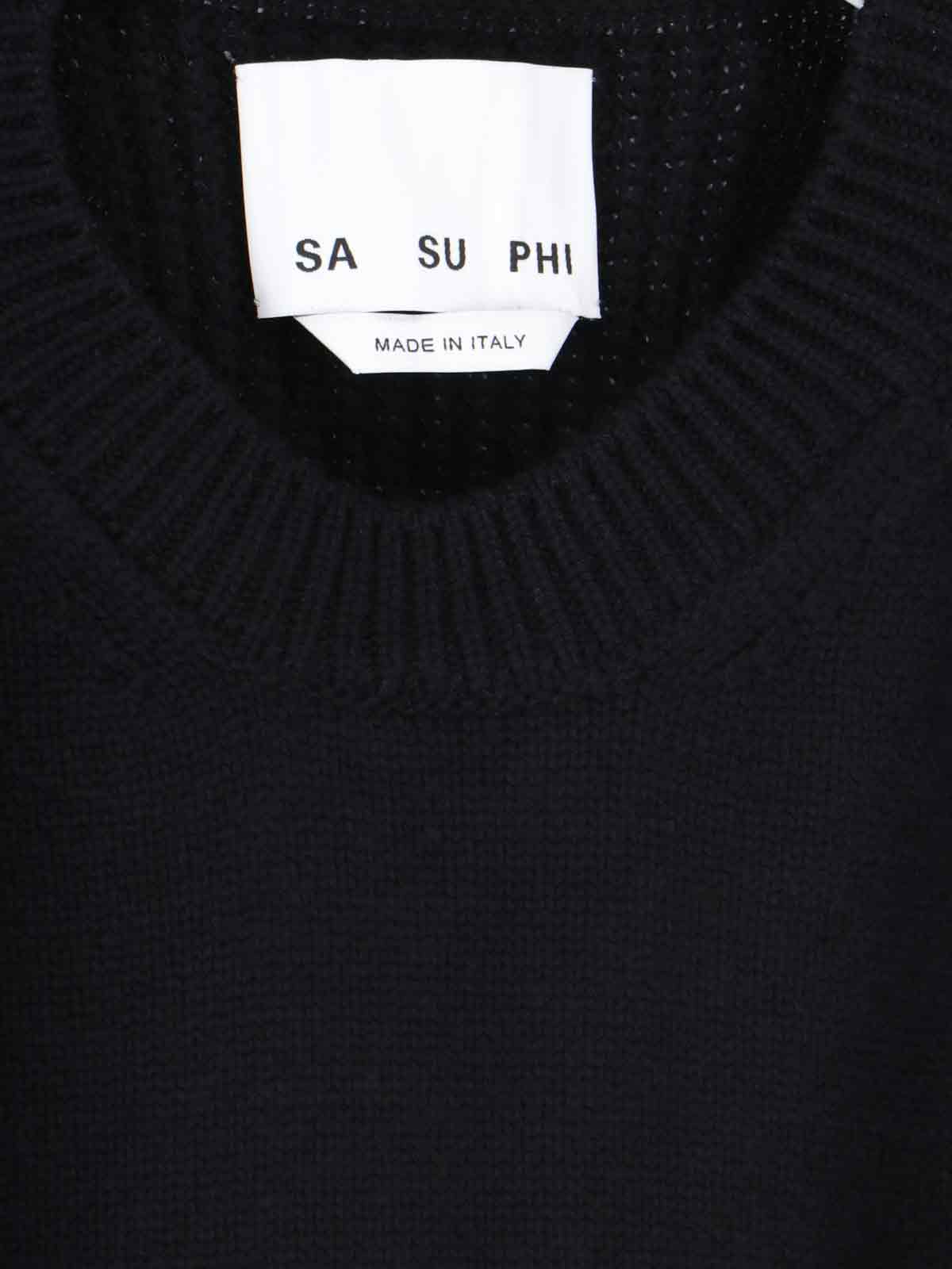 SA SU PHI Sweaters Black Cashmere