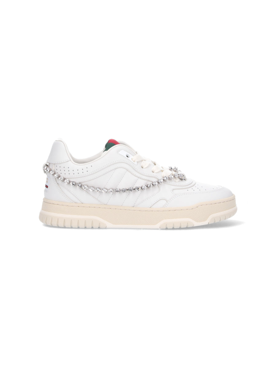 Gucci Aadj Calfskin sneaker in white