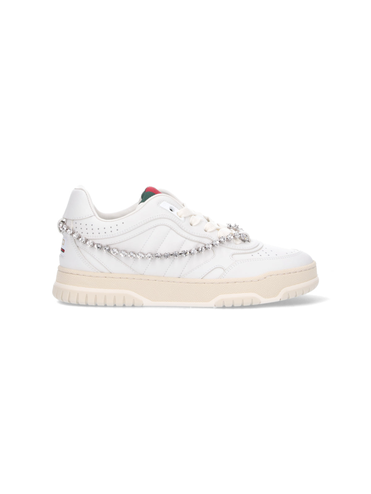 Gucci Sneakers White Fabric: Polyester
