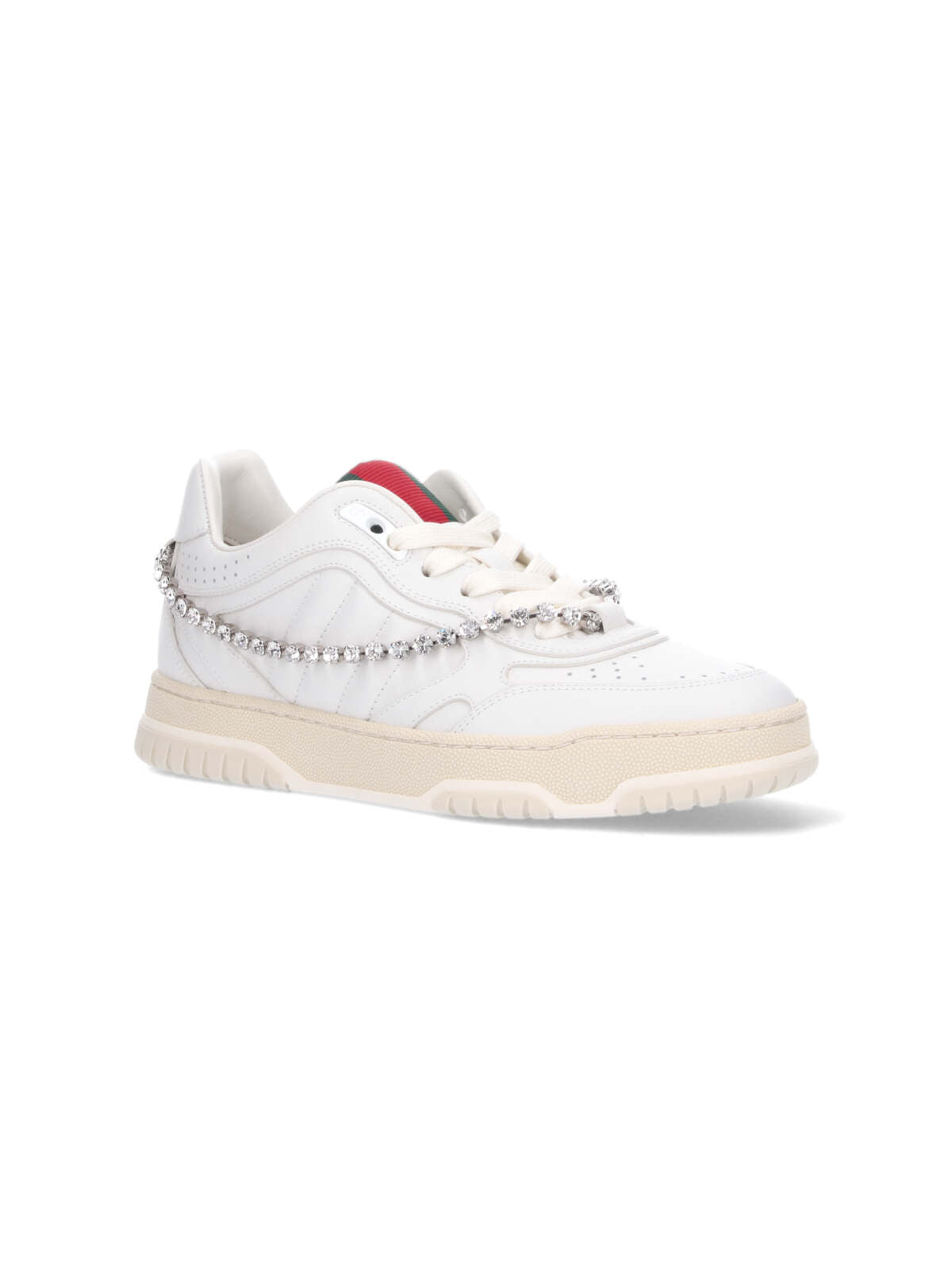 Gucci Sneakers White Fabric: Polyester