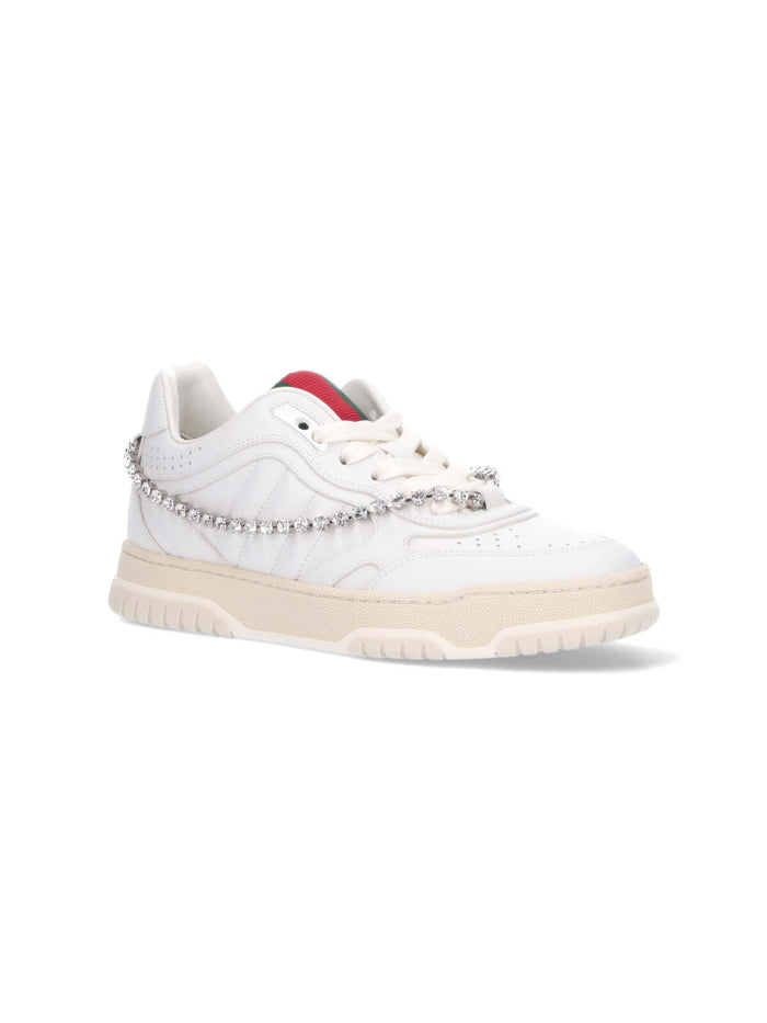 Gucci Sneakers White Fabric: Polyester