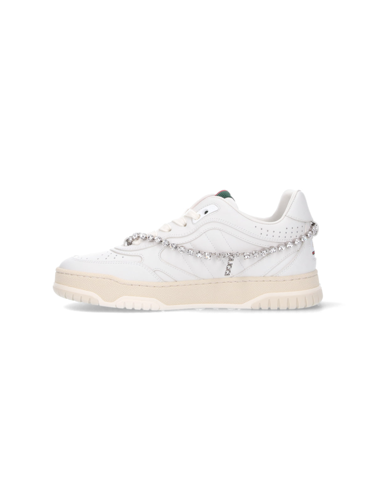 Gucci Sneakers White Fabric: Polyester