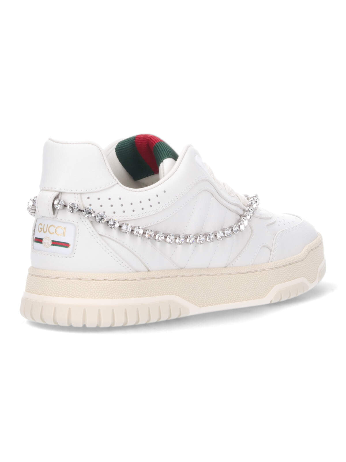 Gucci Sneakers White Fabric: Polyester