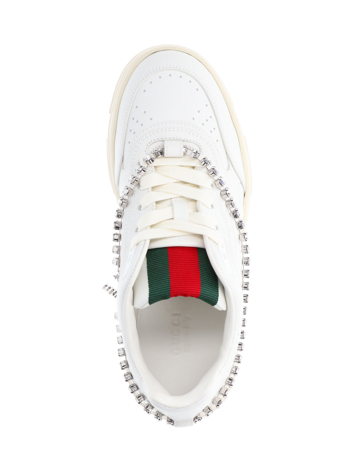 Gucci Sneakers White Fabric: Polyester