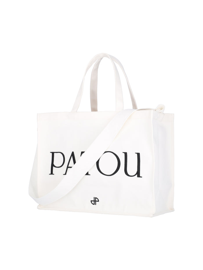 Patou Bags White Main: Cotton