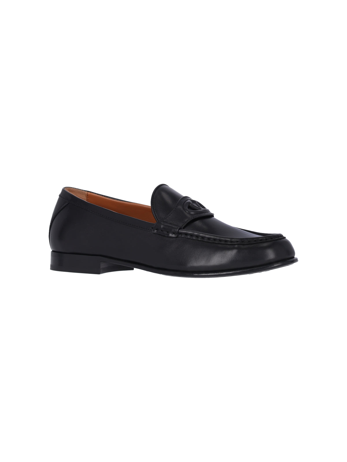 Valentino Garavani Flat shoes Black Calf Leather