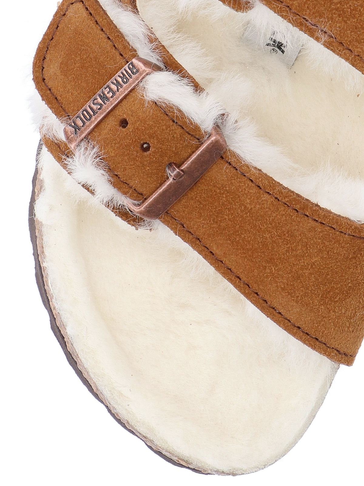 Birkenstock Sandals Brown Suede Leather