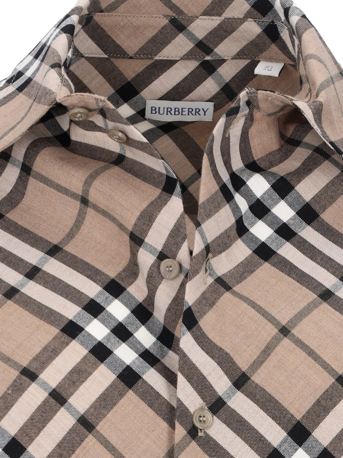 Burberry Sweaters Brown Polyester