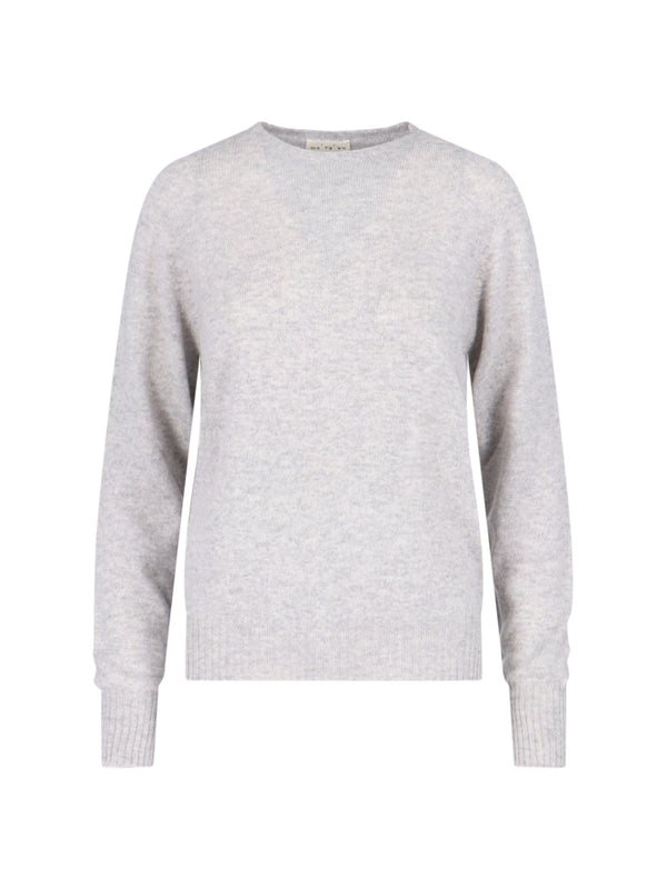 Ma'Ry'Ya 100% Cashmere sweater in gray