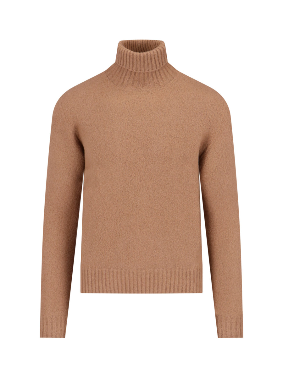 Drumohr 100% Lambswool sweater in brown