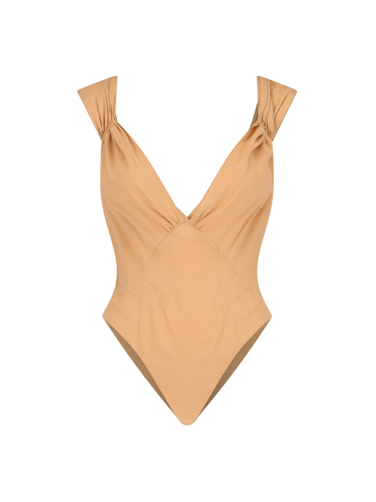 Saint Laurent Top Beige Outer Fabric: Silk