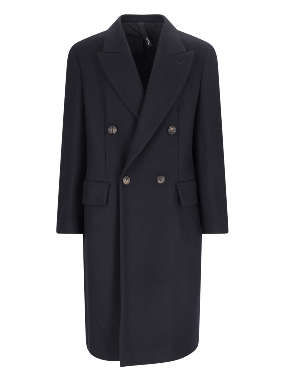Hevò Jackets Blue Virgin Wool
