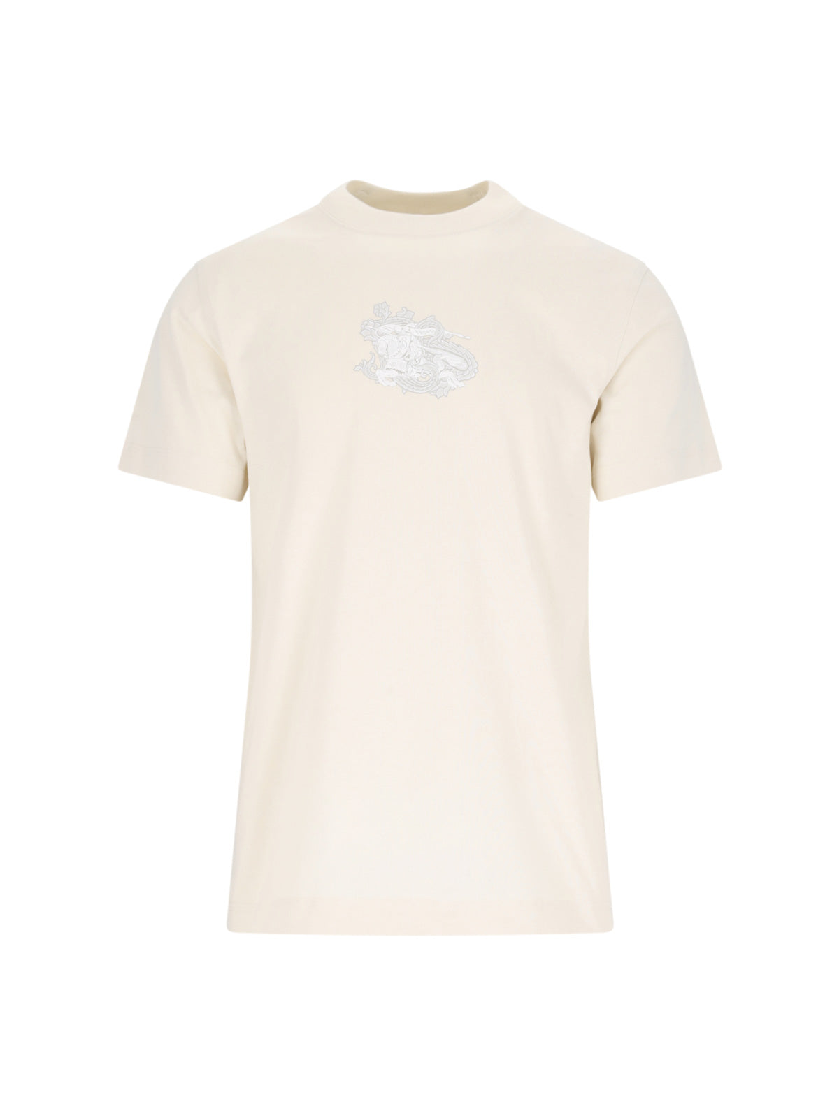 Burberry T-Shirts And Polos White Cotton
