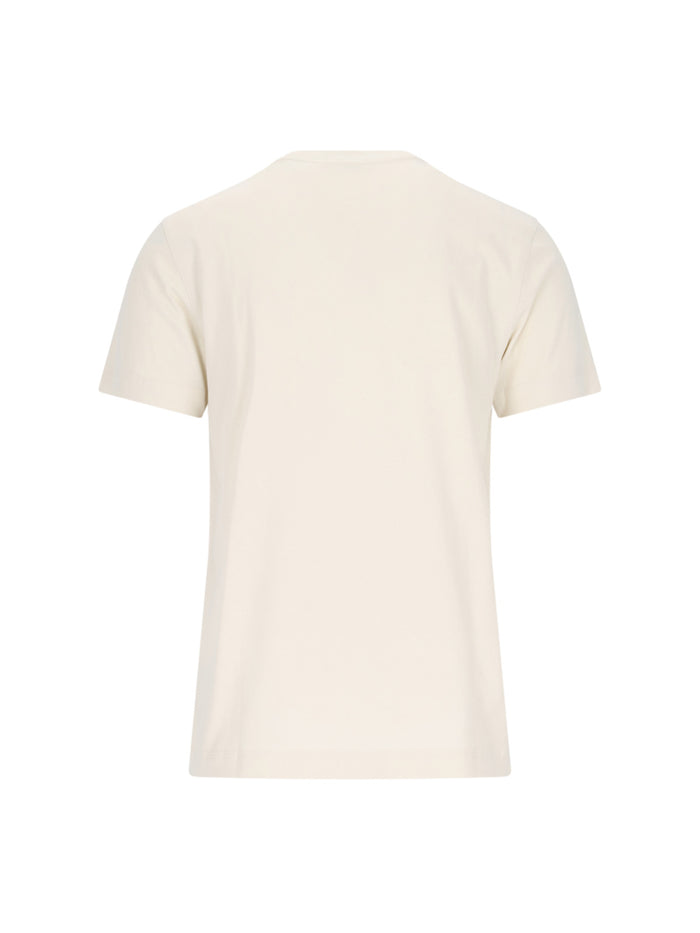 Burberry T-Shirts And Polos White Cotton
