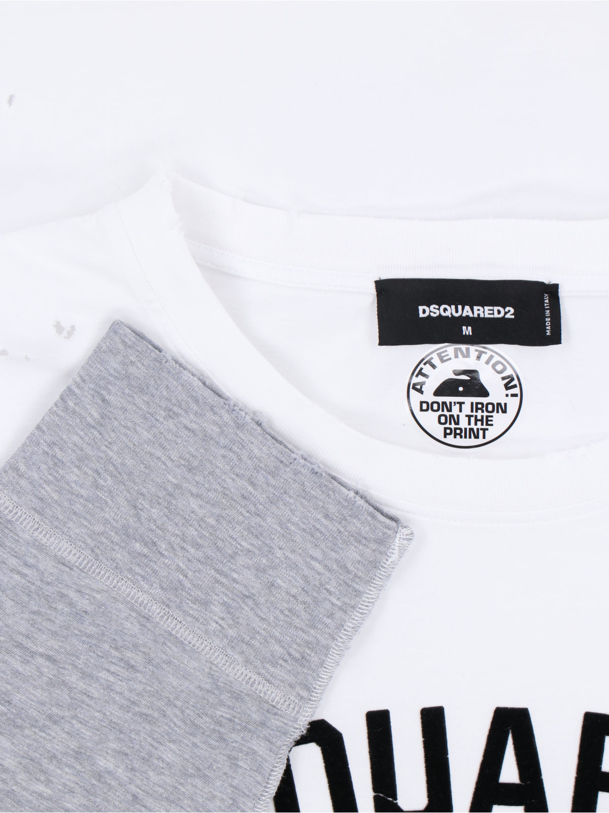 Dsquared2 T-Shirts And Polos White Main Fabric: Cotton