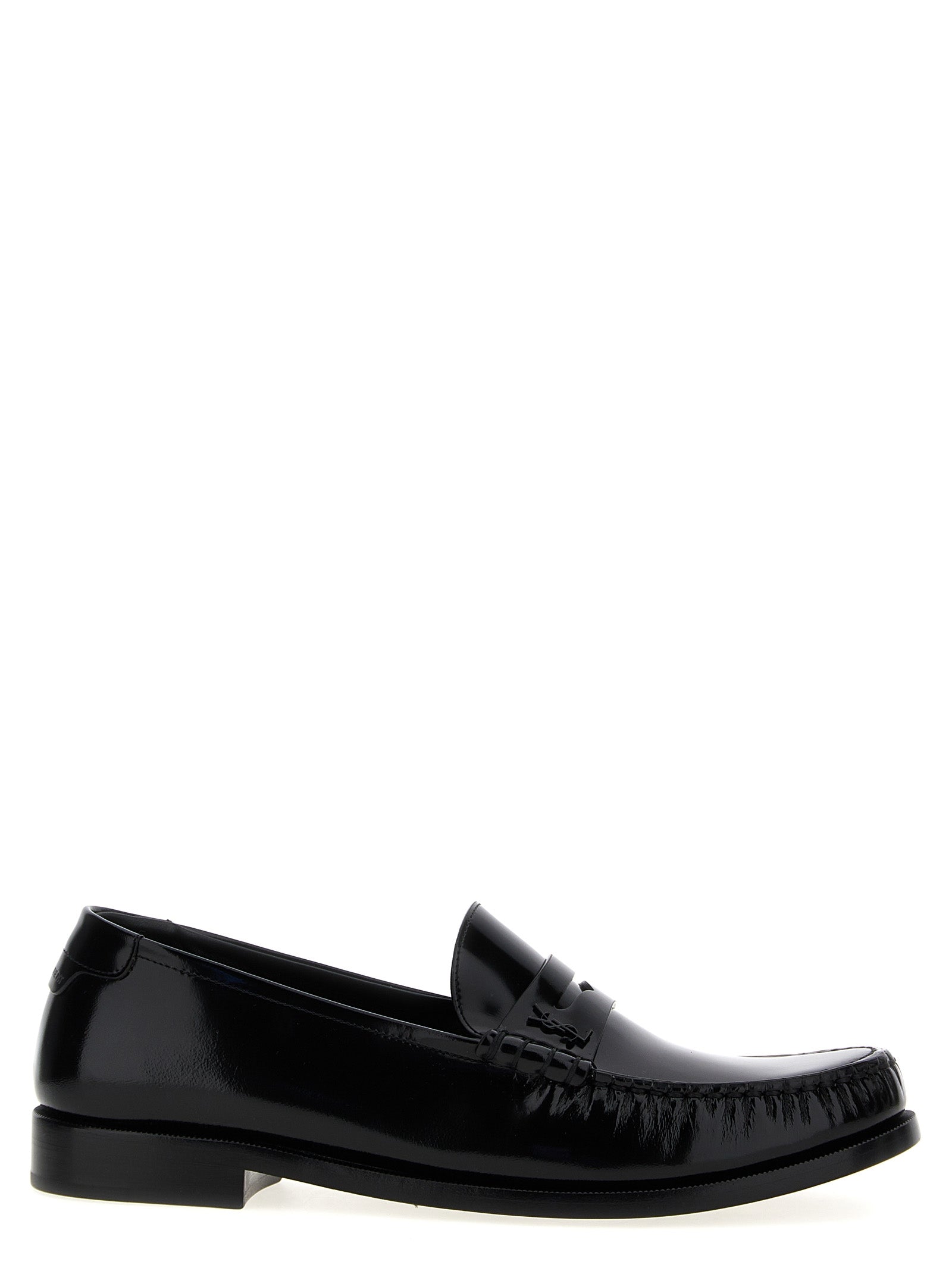 Le Loafer Loafers Black Calfskin Leather