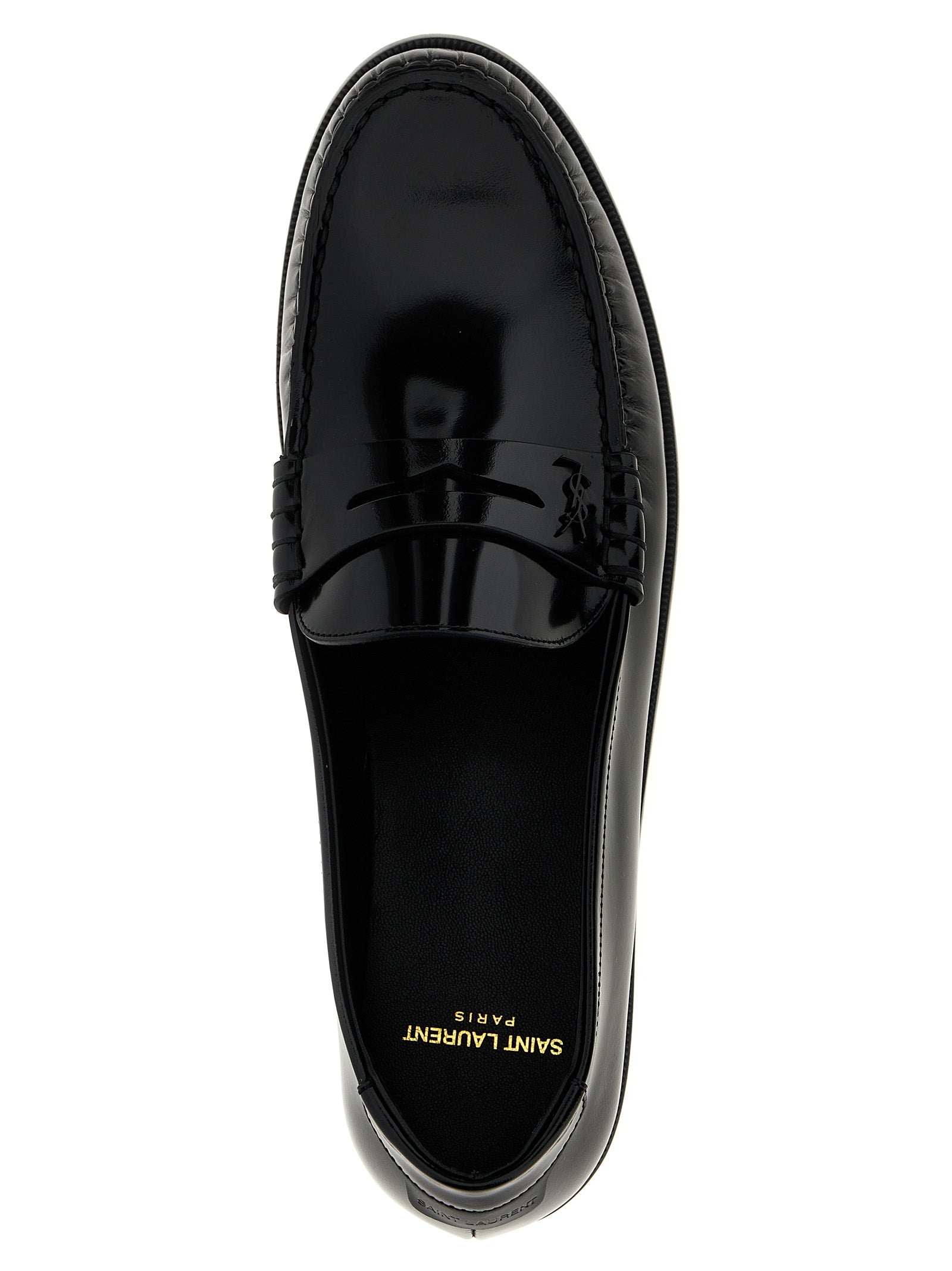 Le Loafer Loafers Black Calfskin Leather