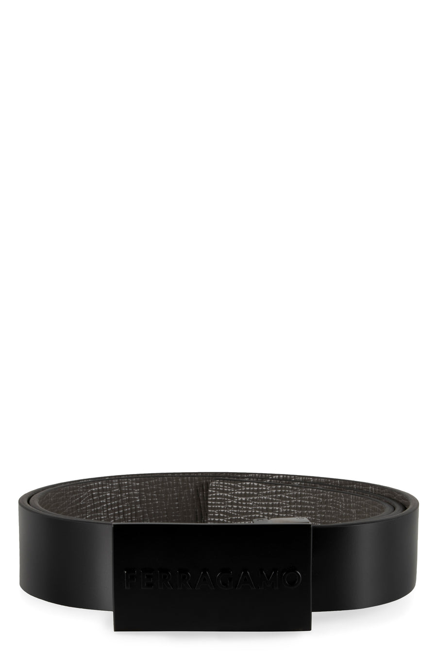 Reversible Leather Belt Black Calf