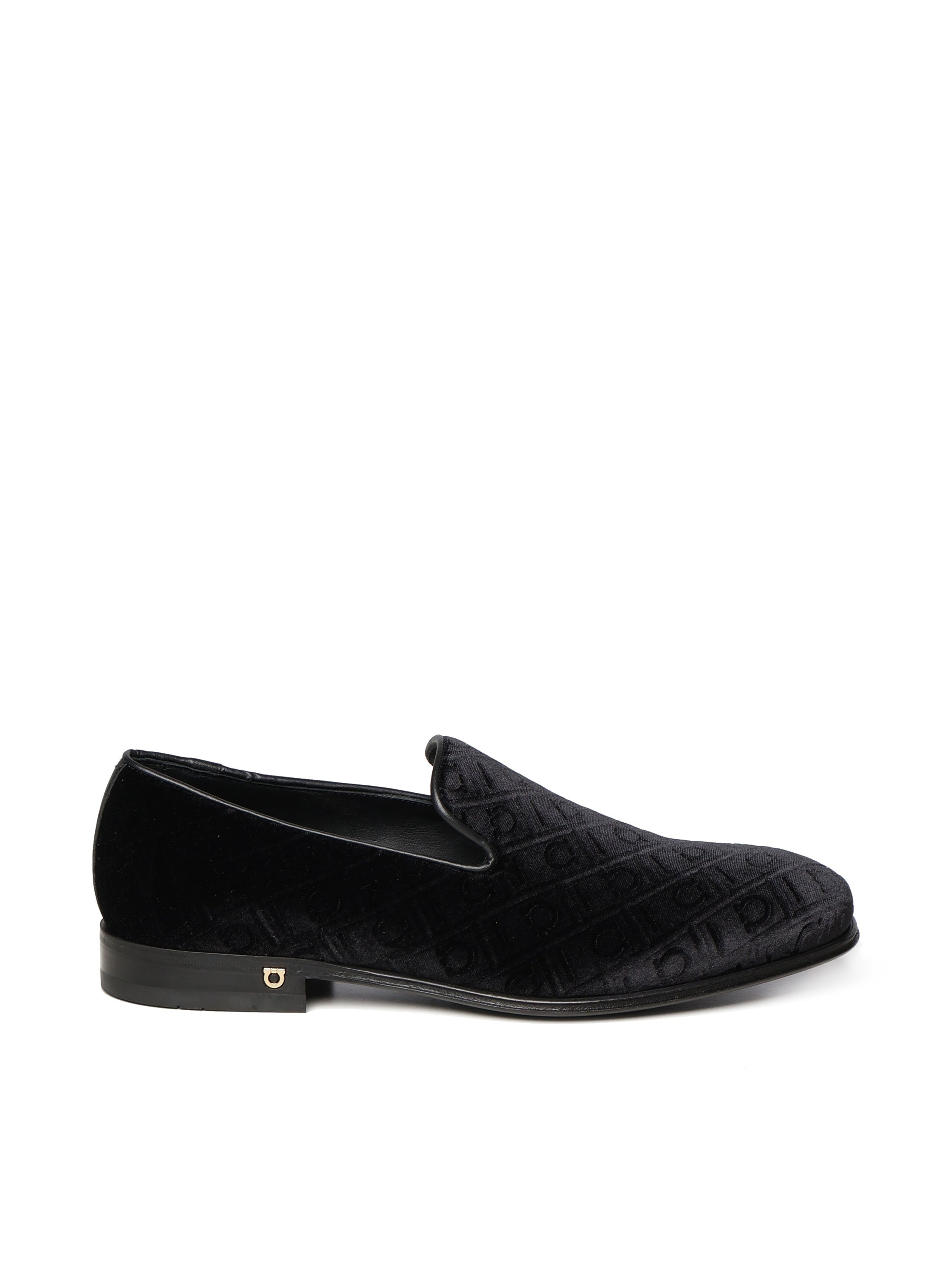 Ferragamo Flat shoes Black Calfskin Velvet