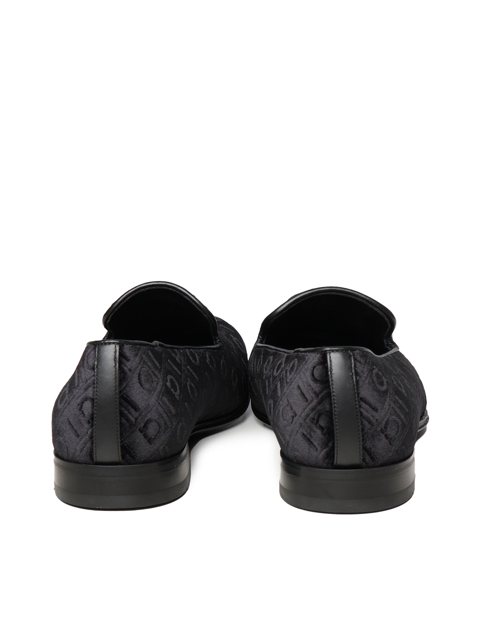 Ferragamo Flat shoes Black Calfskin Velvet