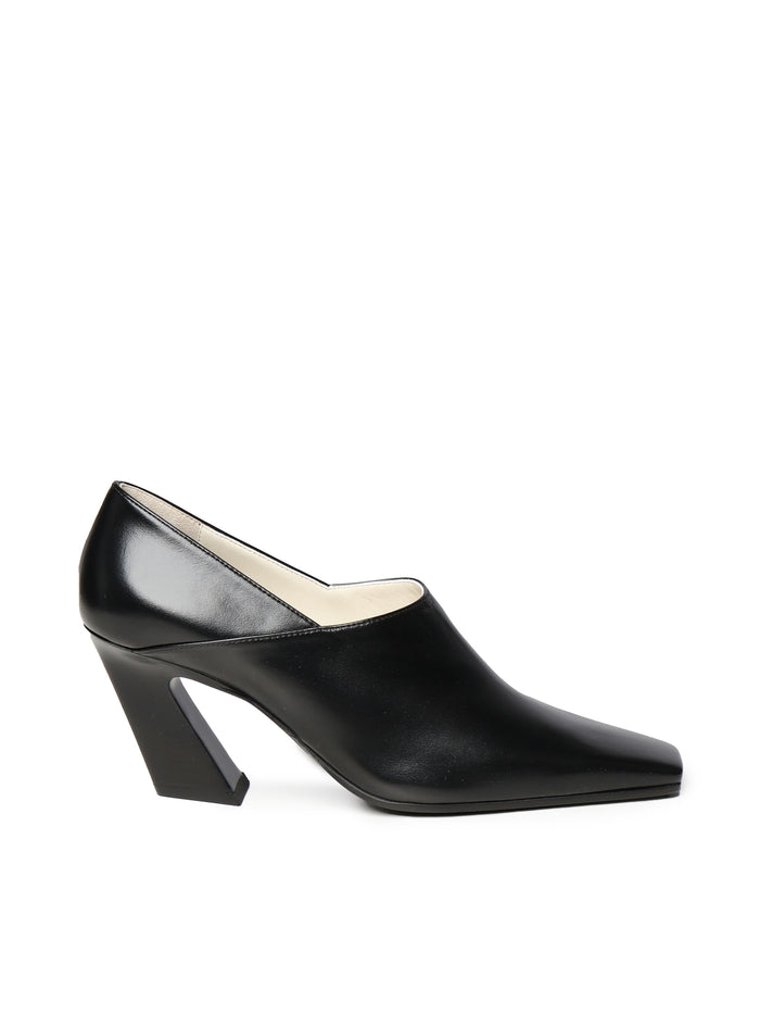 Bottega Veneta With Heel Black Calfskin