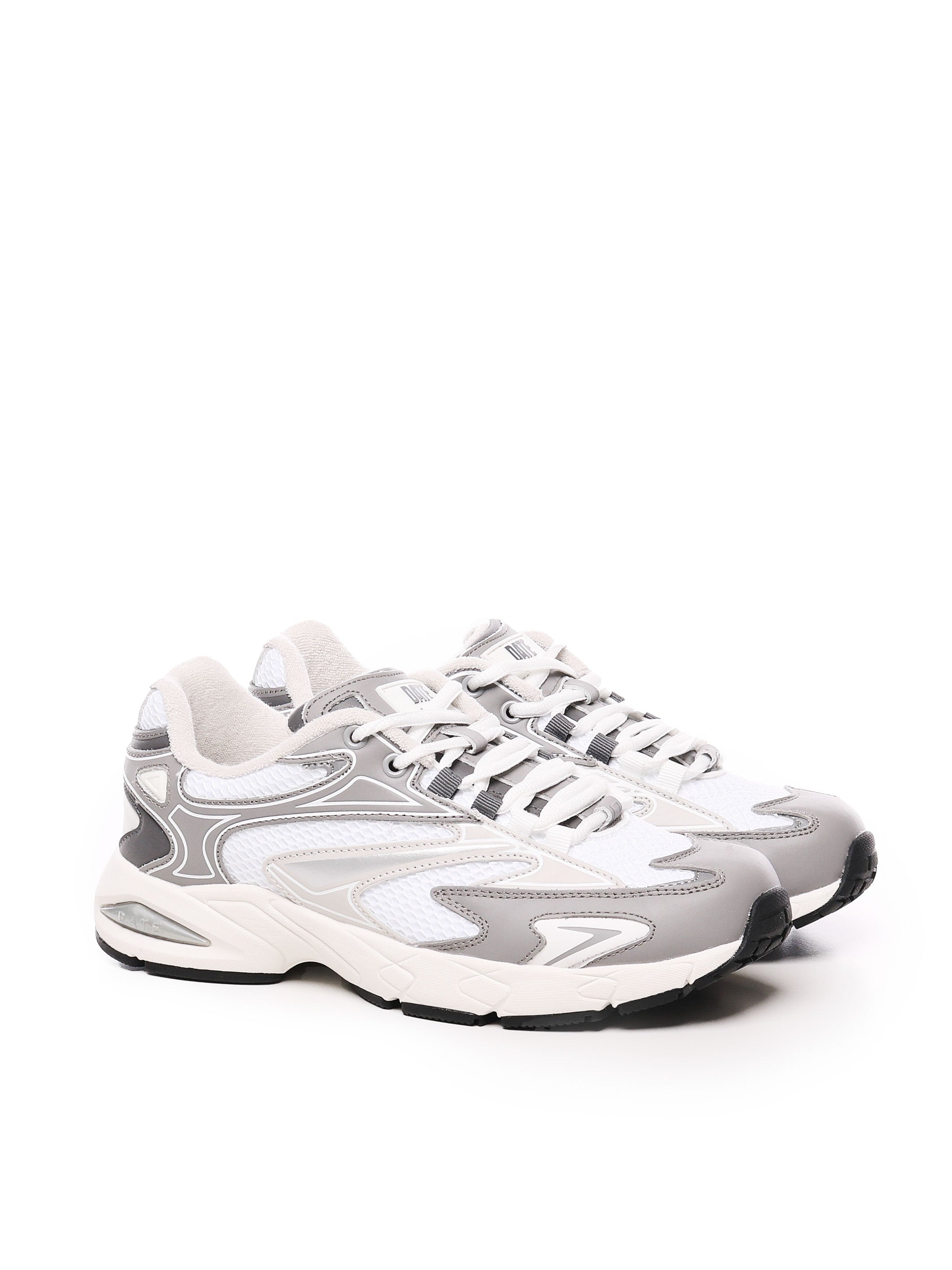 D.a.t.e. Sneakers White-grey Mesh