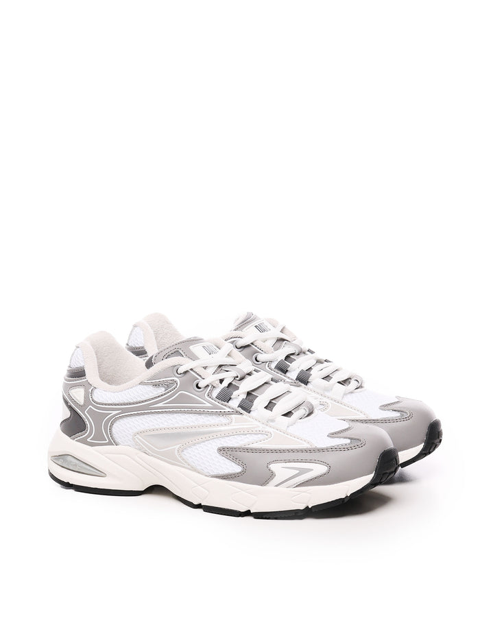 D.a.t.e. Sneakers White-grey Mesh