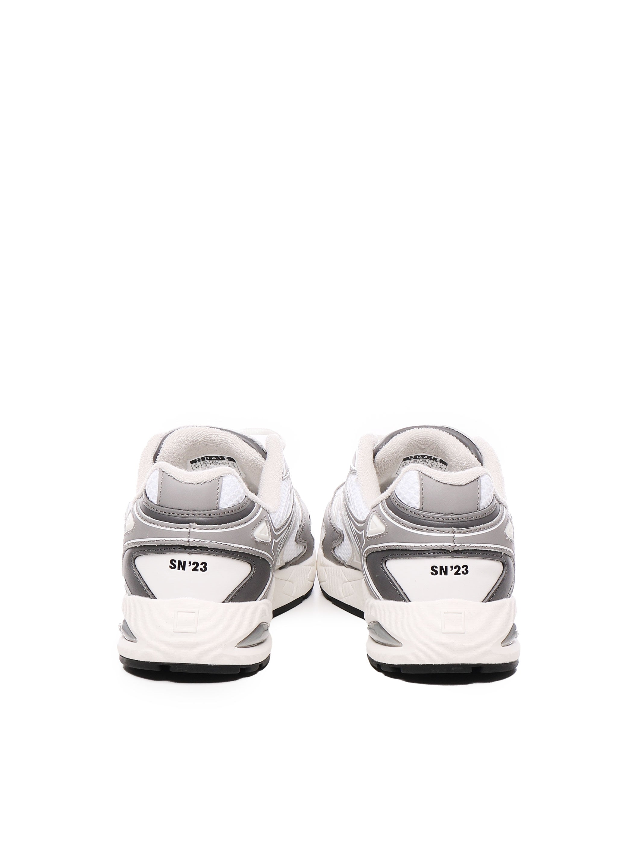 D.a.t.e. Sneakers White-grey Mesh