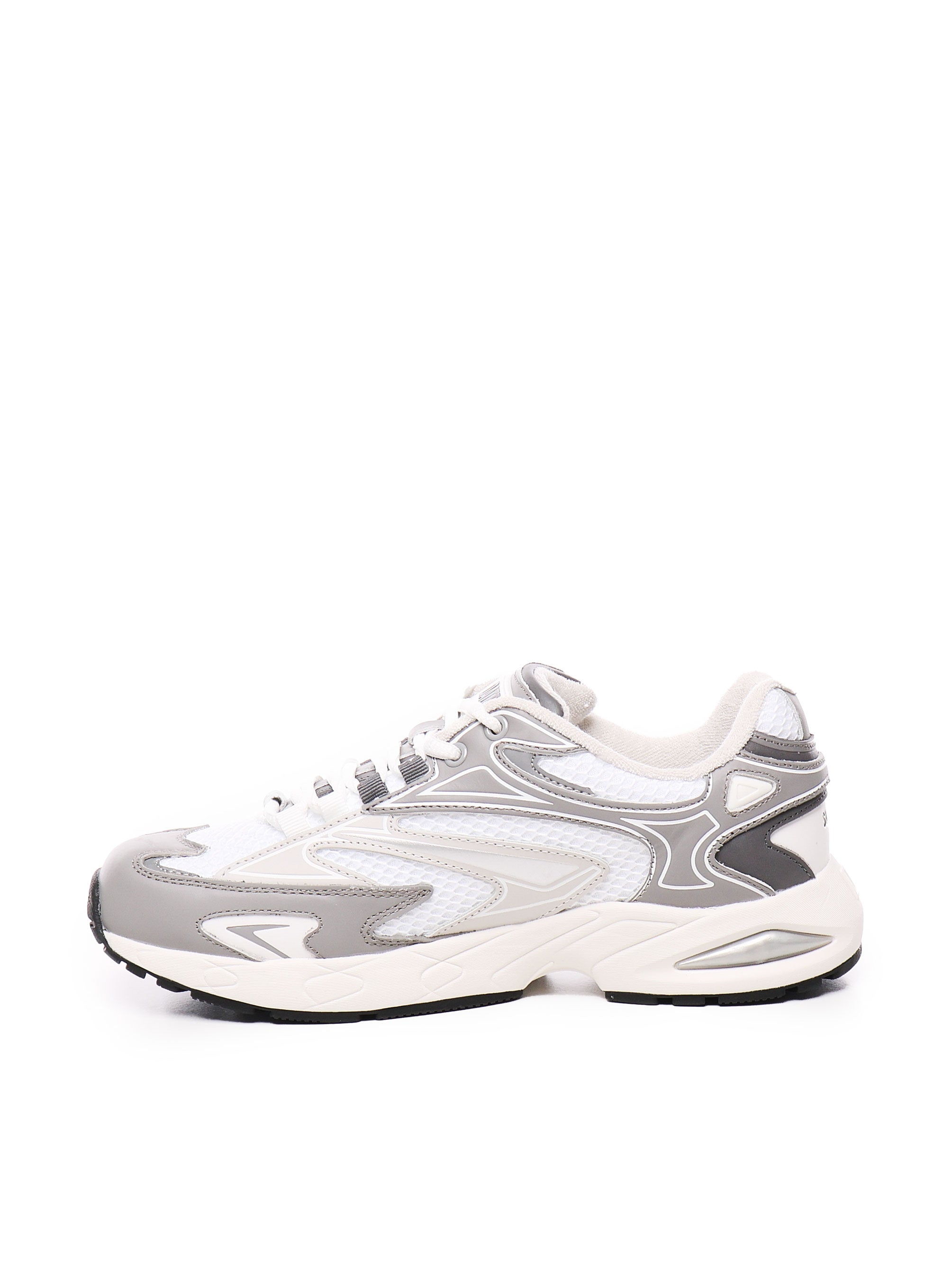 D.a.t.e. Sneakers White-grey Mesh