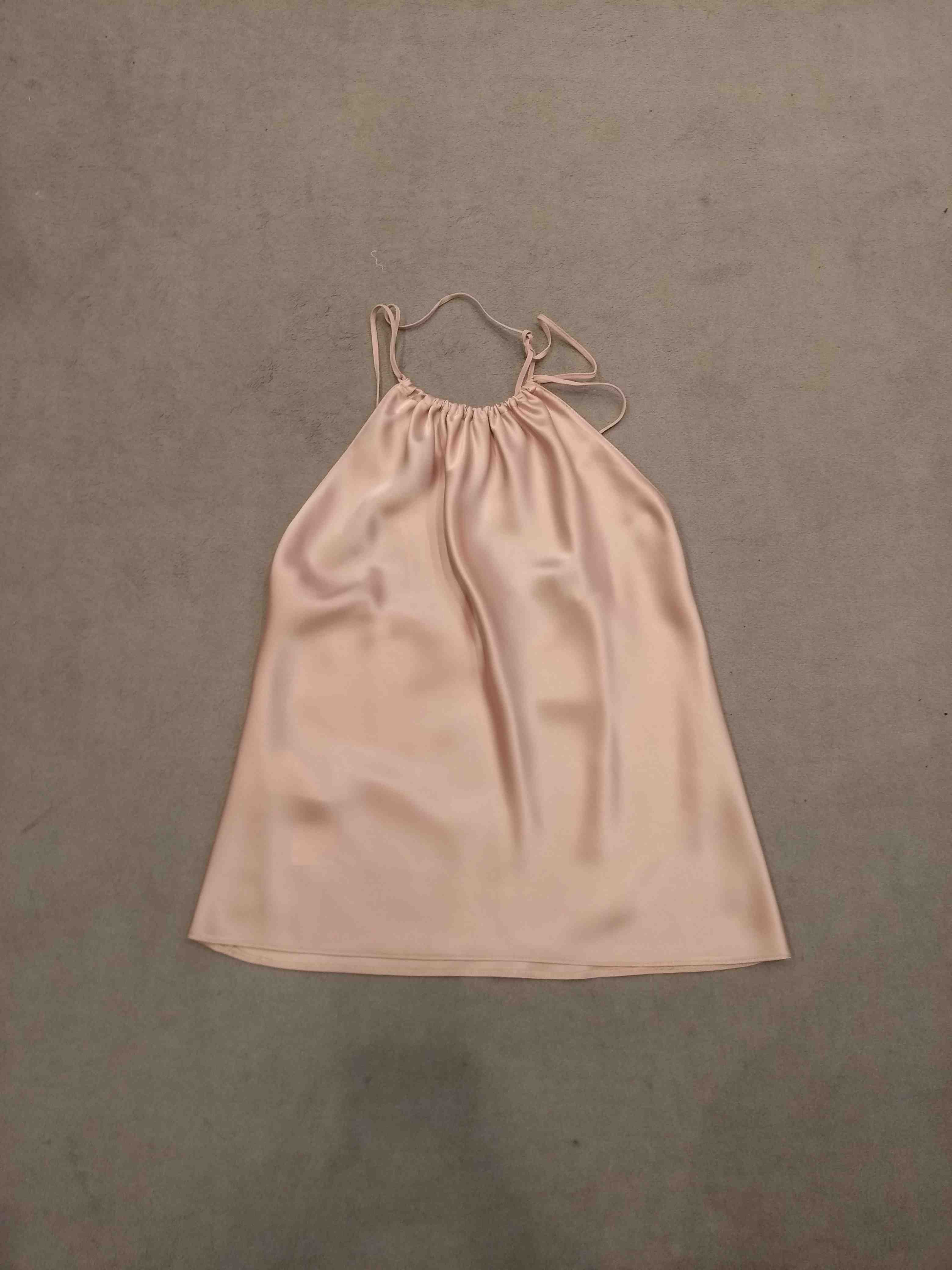Carota Top Satin Pink & Purple Acetate |