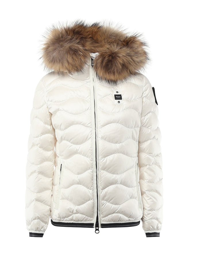 Blauer Coats Bianco Ottico Int. Otti