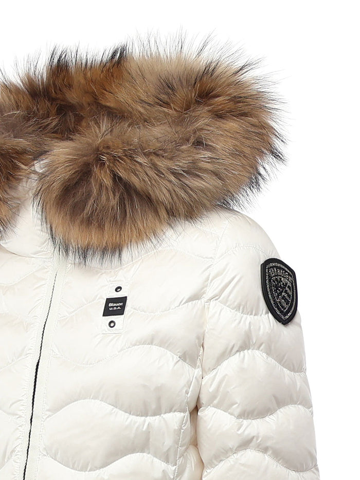 Blauer Coats Bianco Ottico Int. Otti