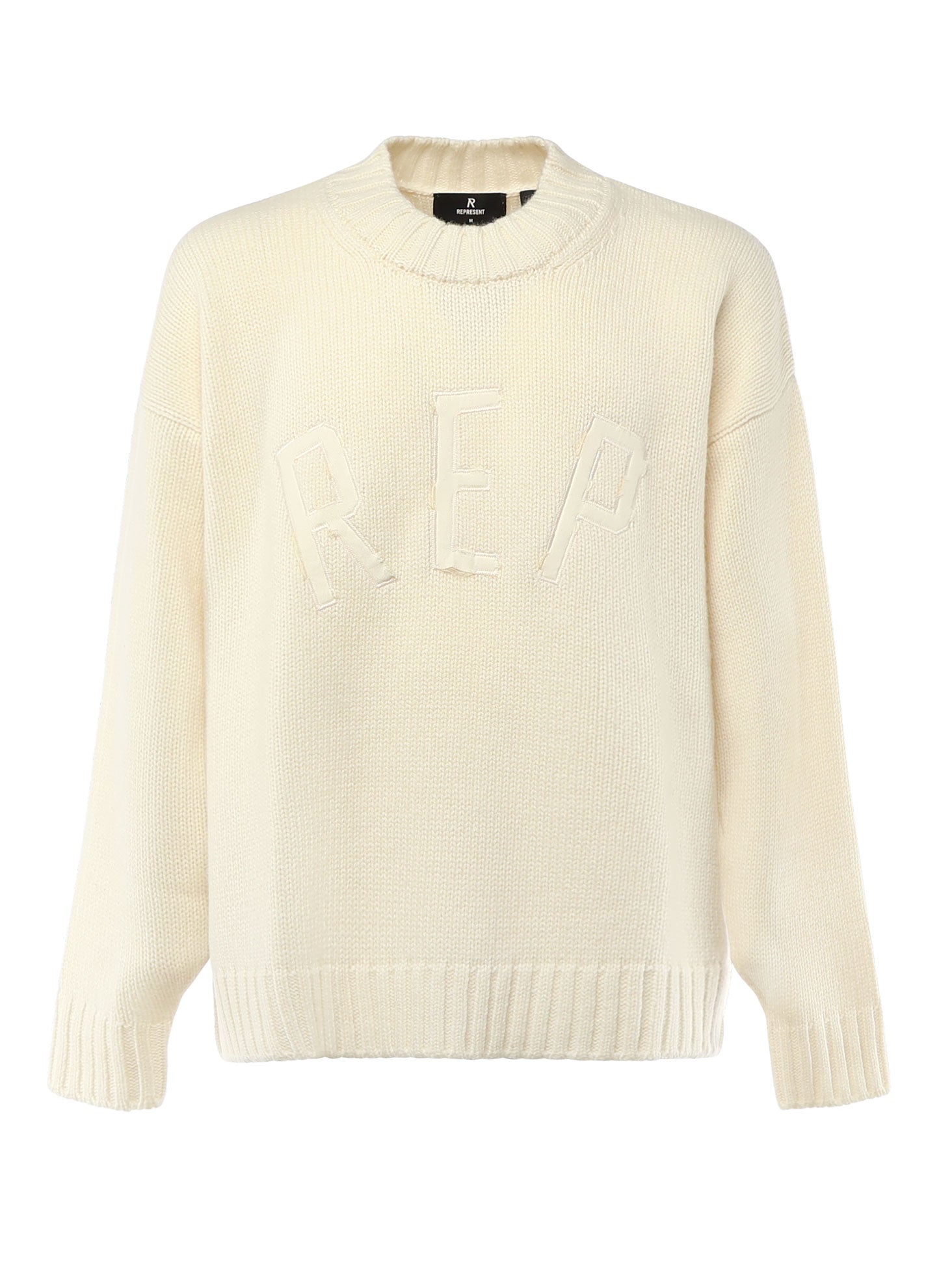Represent Sweaters White Wool