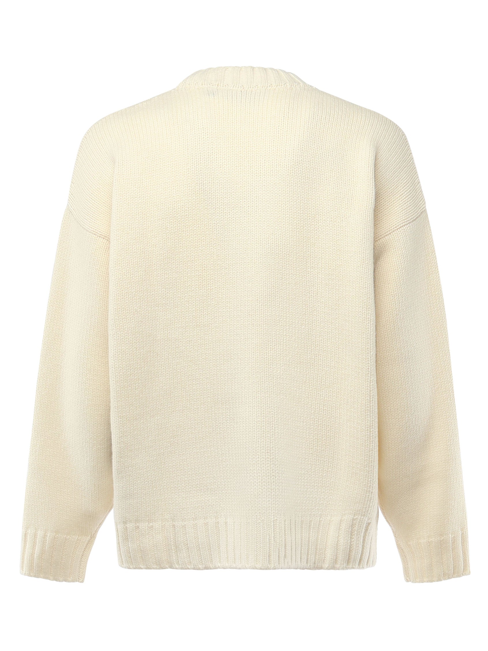 Represent Sweaters White Wool