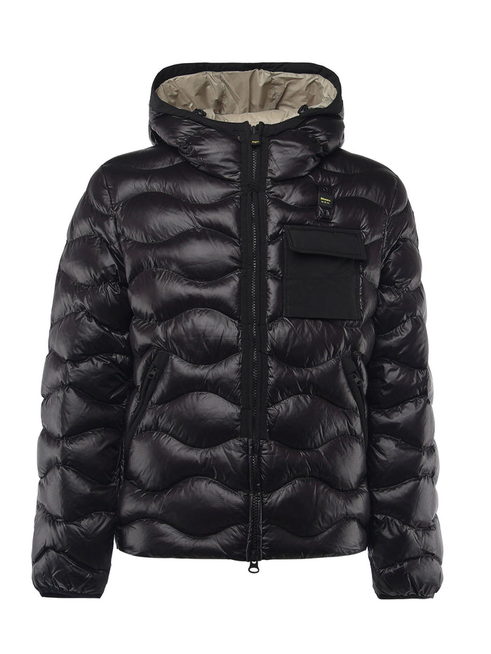 Blauer Coats Black/beige Pl Pa