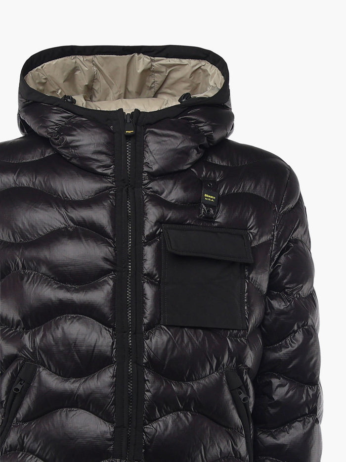 Blauer Coats Black/beige Pl Pa