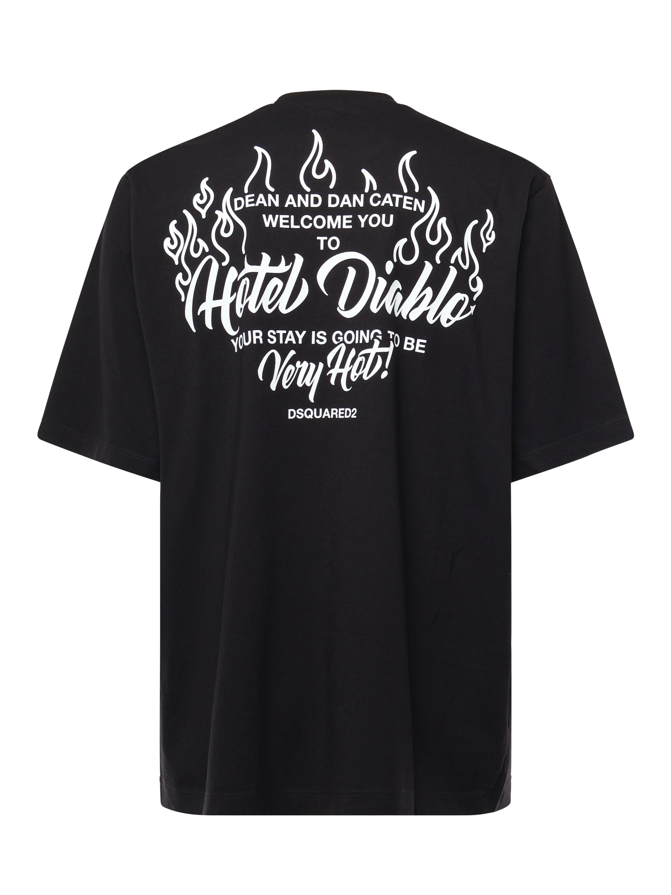 Dsquared2 T-shirts and Polos Black Cotton
