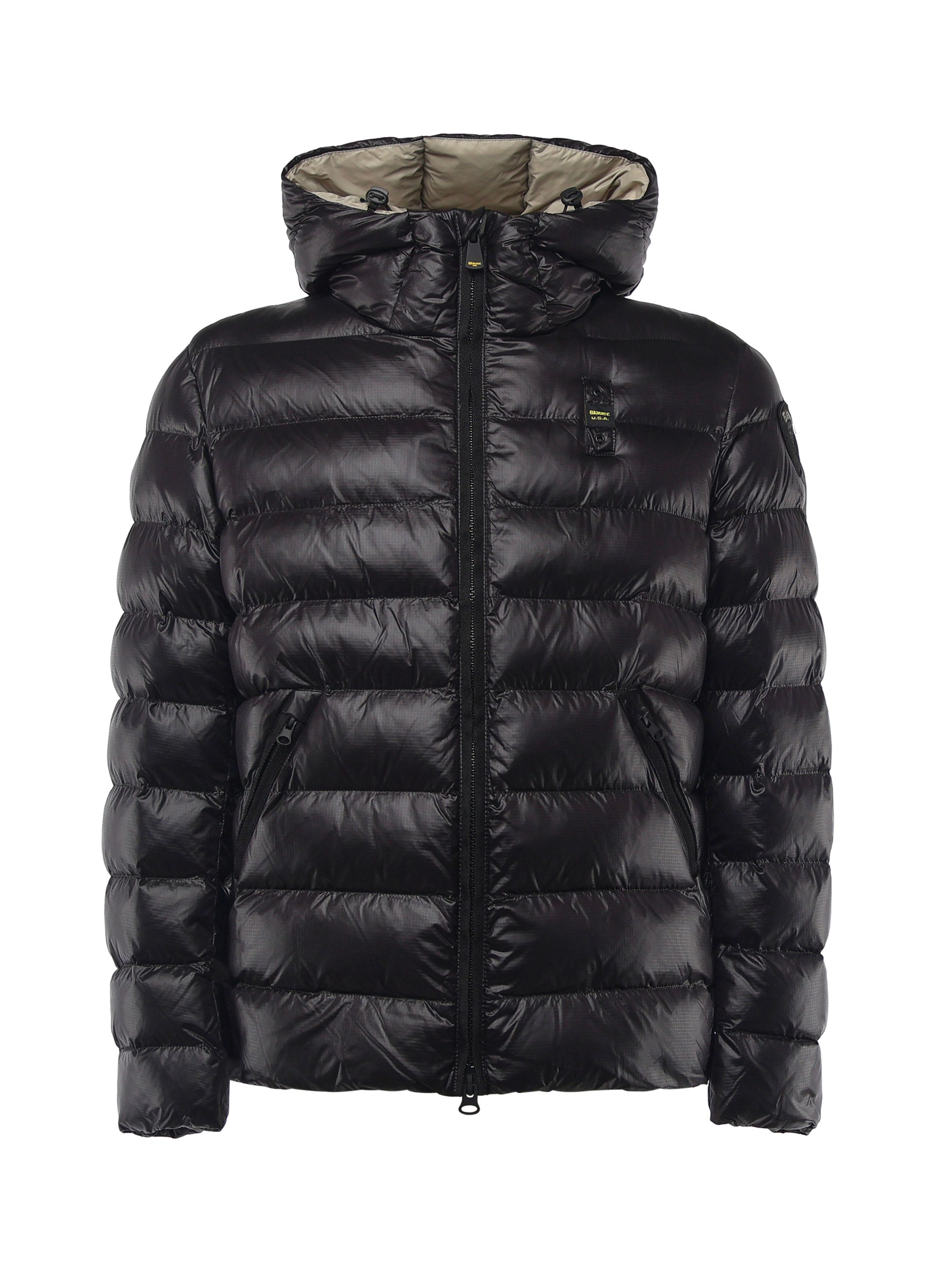 Blauer Coats Black/beige Pl Pa