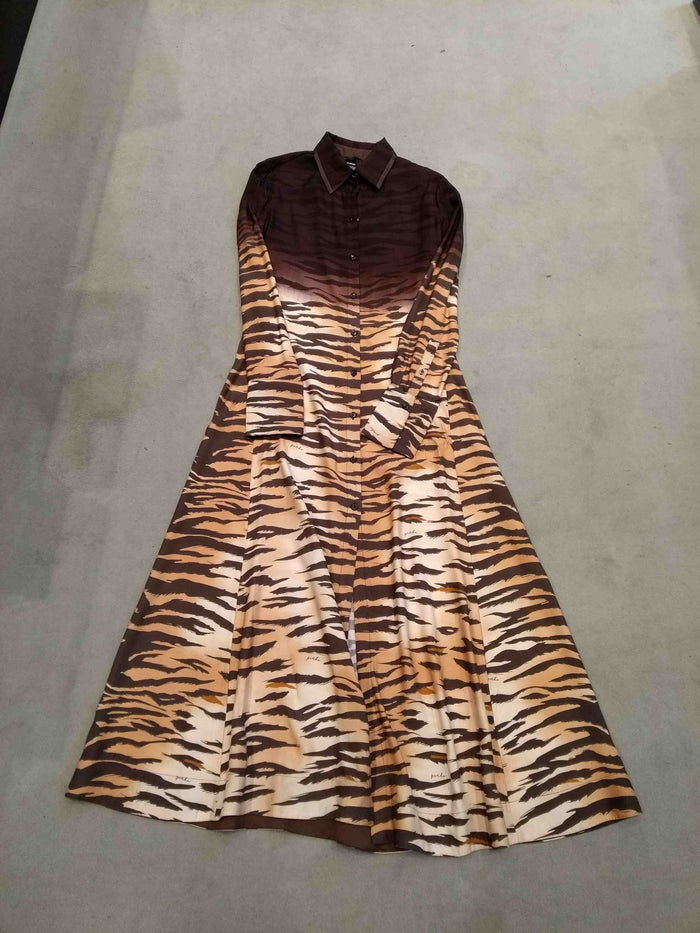 Annabel Abito Twill St Animaler Black Viscose | Dress