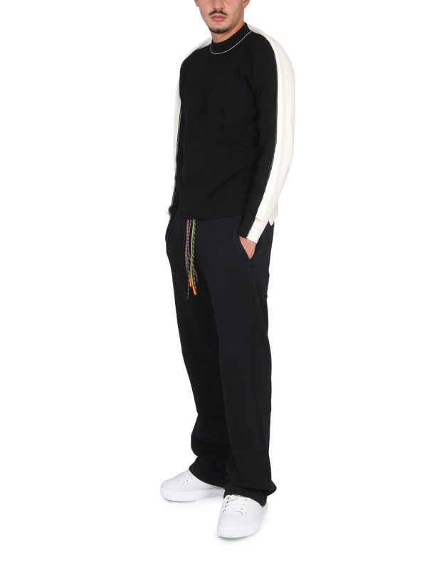 Choker Black Wool Viscose Polyamide Jumpers