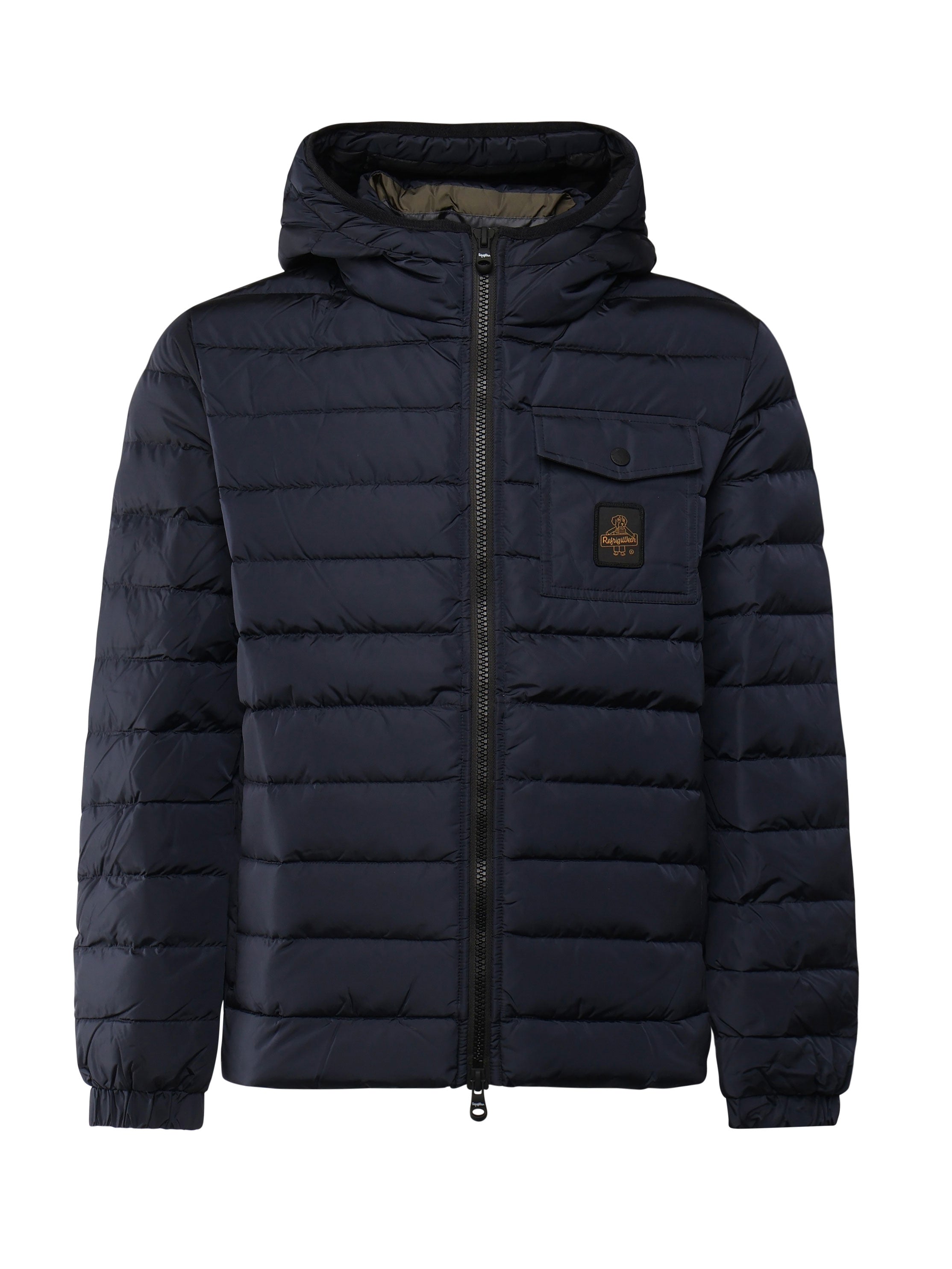 Refrigewear Coats Blue Nylon