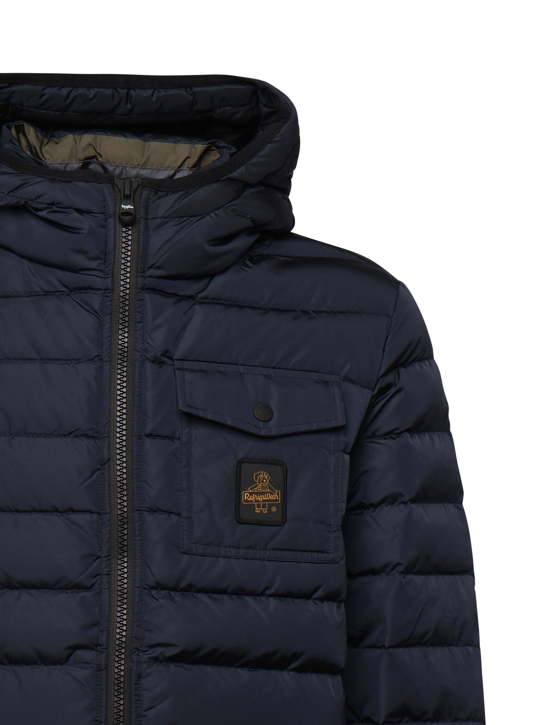 Refrigewear Coats Blue Nylon