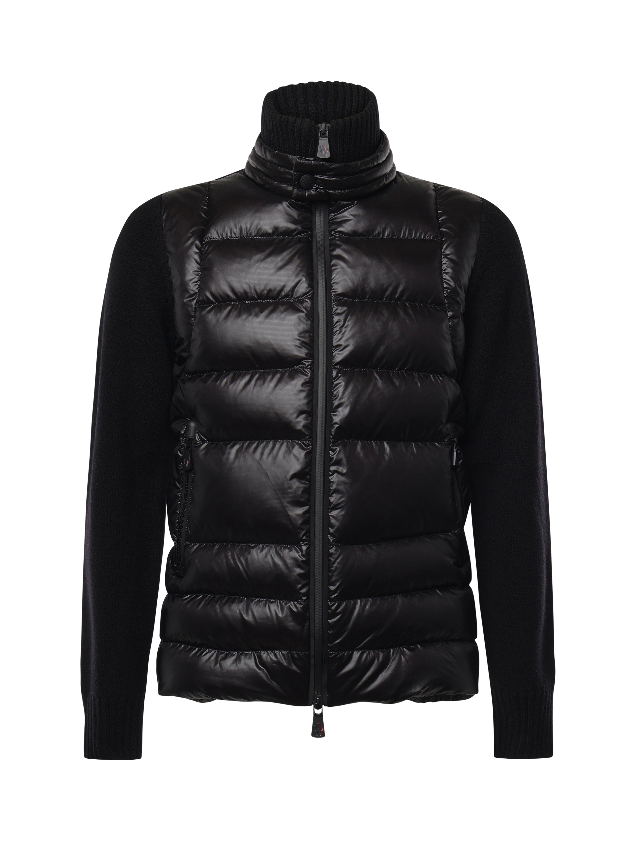 Moncler Sweaters Black Wool