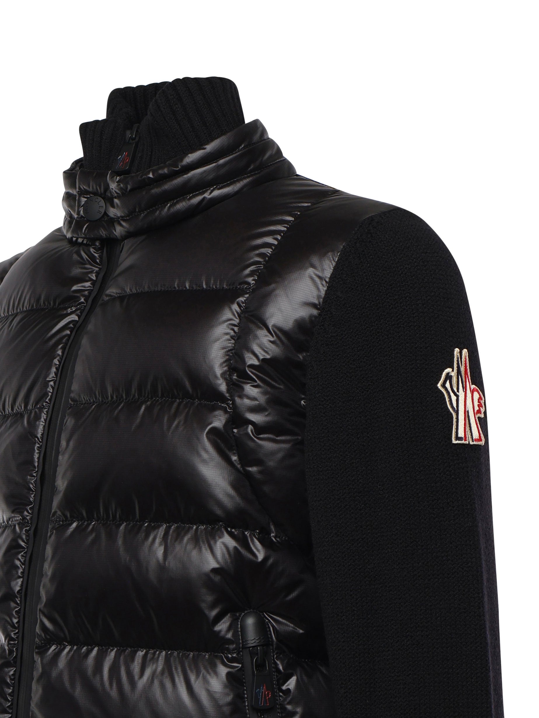 Moncler Sweaters Black Wool
