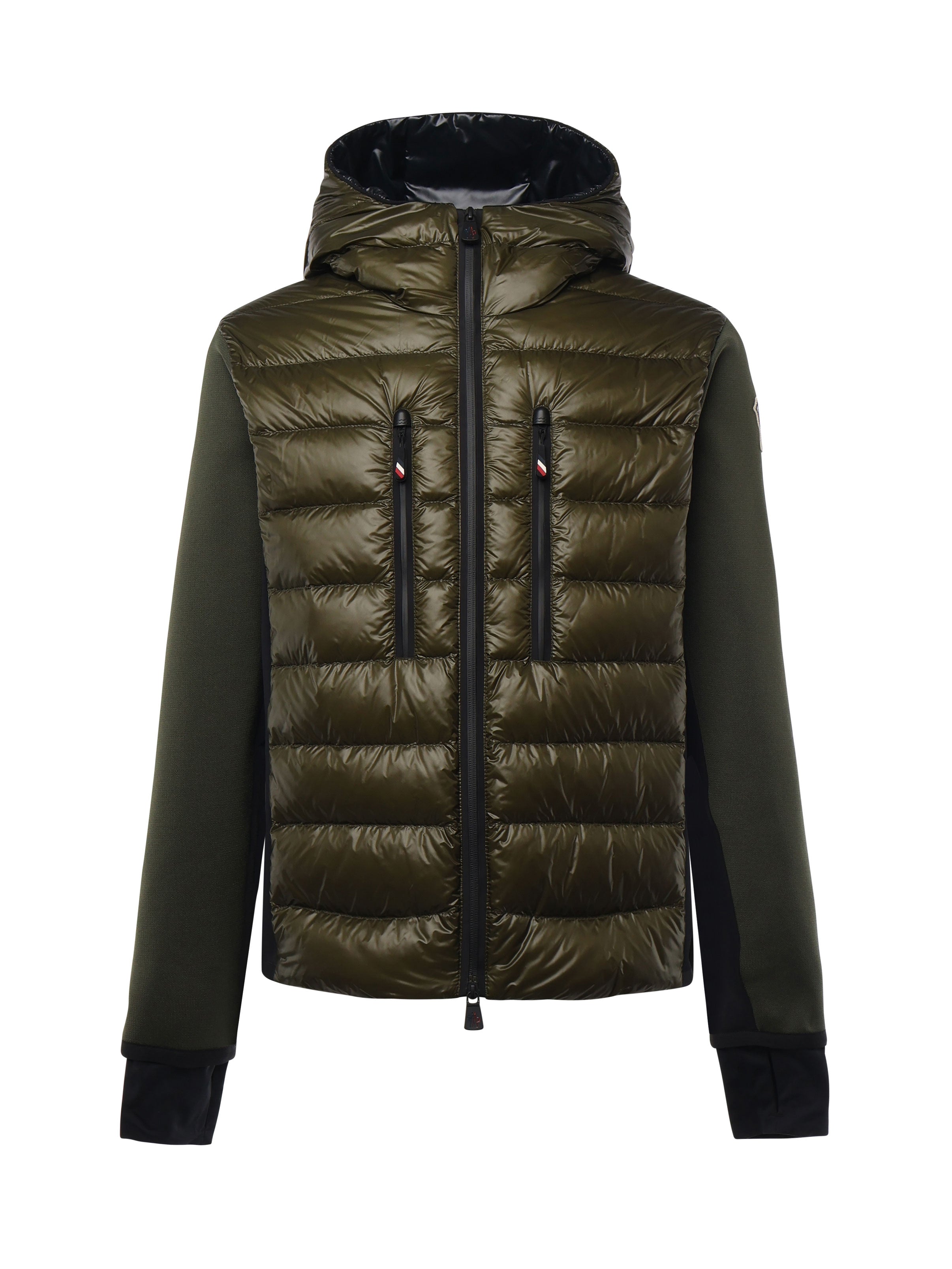 Moncler Sweaters Green Polyamide